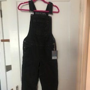 Freshley Overall in Black Strech